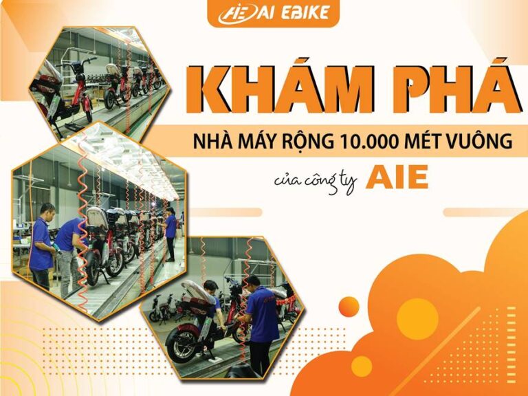 nhà máy của Công ty Cổ phần Công nghệ Xe điện AIE