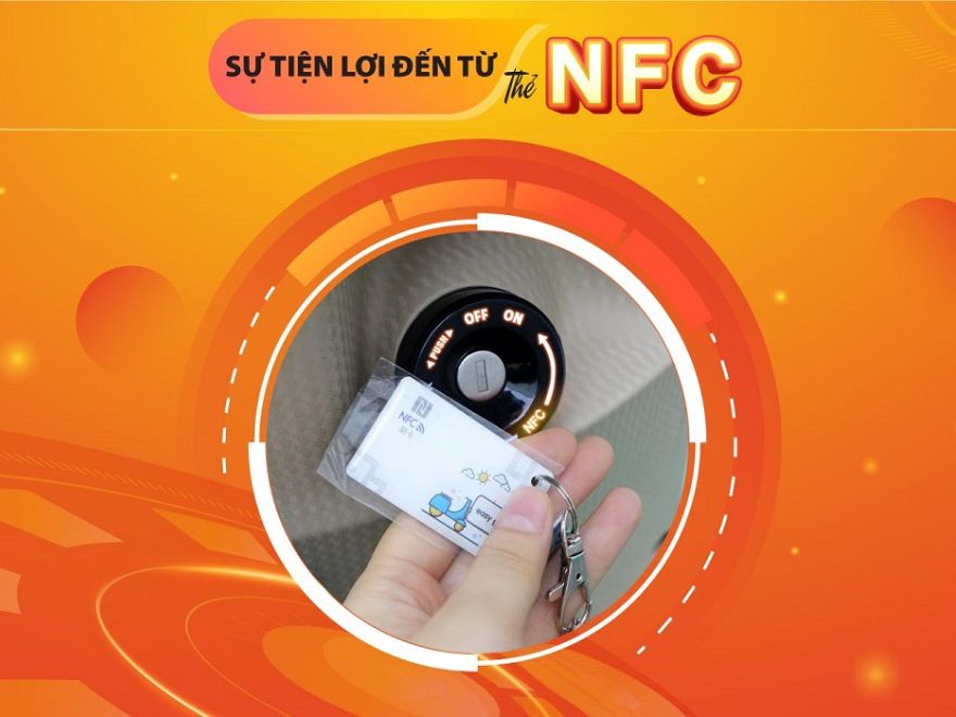 Thẻ từ NFC của xe đạp điện AIE Smile bản Tiêu chuẩn