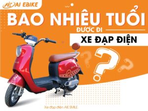 Bao nhiêu tuổi được đi xe đạp điện theo quy định của Pháp luật? 