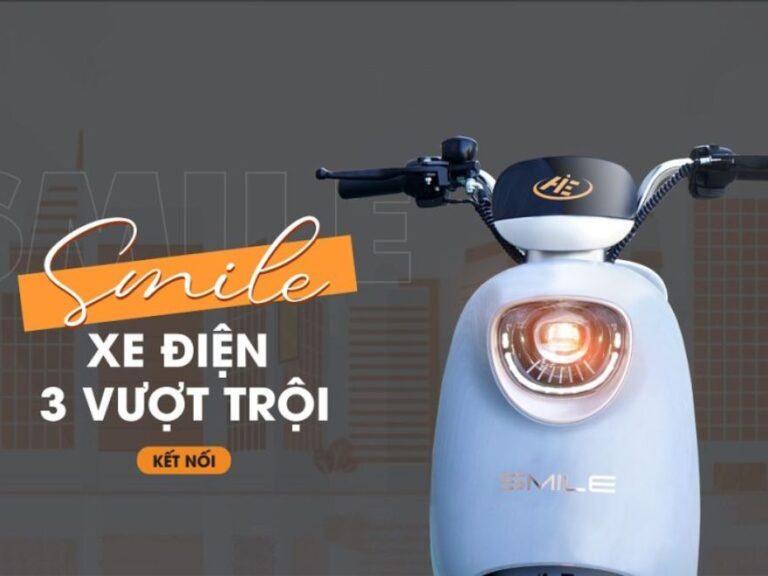 Xe điện 3 vượt trội: AIE Smile - Ai đi cũng thích