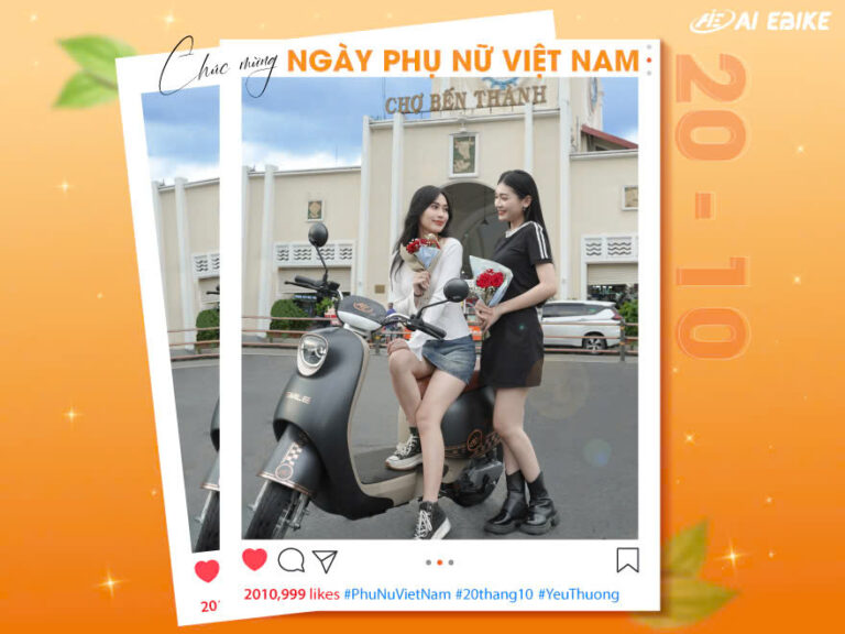 AI Ebike chúc mừng Ngày Phụ nữ Việt Nam 20/10