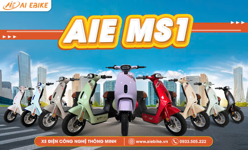 XE ĐẠP ĐIỆN THÔNG MINH AIE MS1