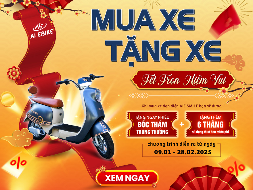 MUA XE TẶNG XE – TẾT TRÀN NIỀM VUI