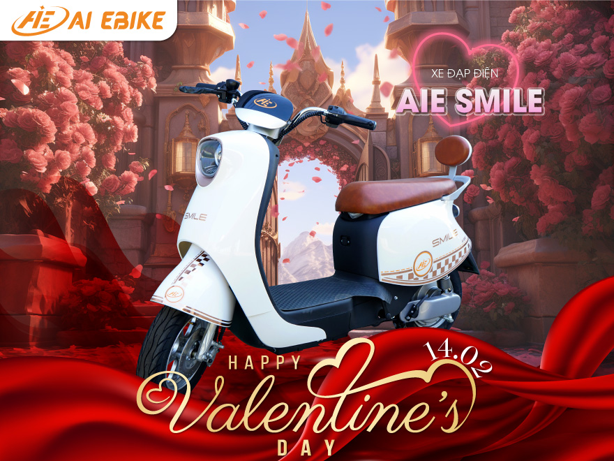 Chúc Mừng Ngày Valentine’s Day Cùng Xe Điện AIE