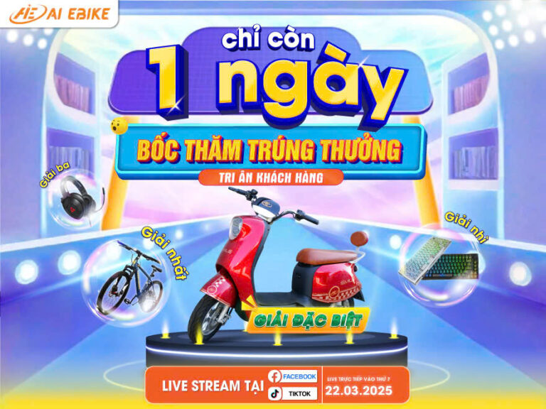 Chỉ Còn 1 Ngày - Bốc Thăm Trúng Thưởng AIE Sắp Diễn Ra!