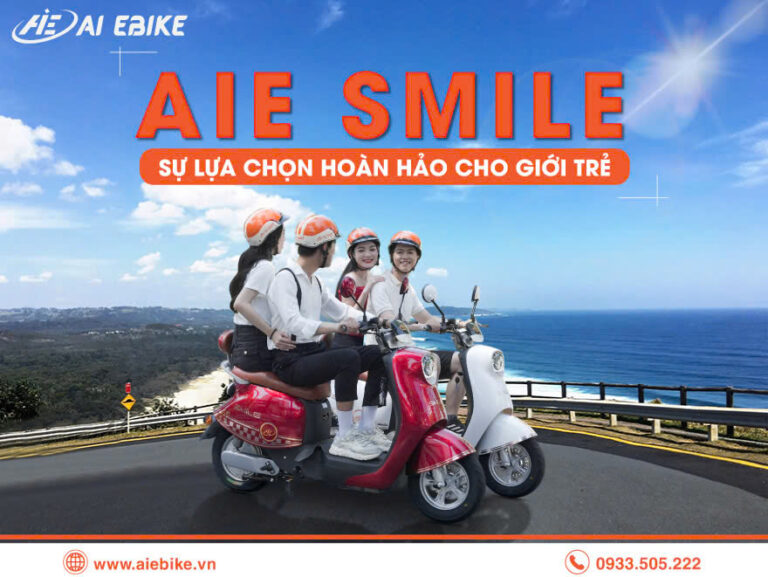 Xe Đạp Điện AIE SMILE – Lựa Chọn Hoàn Hảo Cho Giới Trẻ