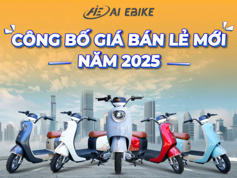 Công bố giá mới cho xe điện AI EBIKE