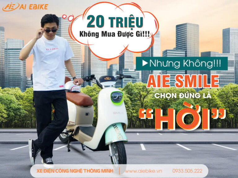 Tưởng 20 Triệu Không Đủ Sắm Xe Điện Ngỡ Ngàng Sắm Được Xe AI EBIKE “Chất Lừ”!