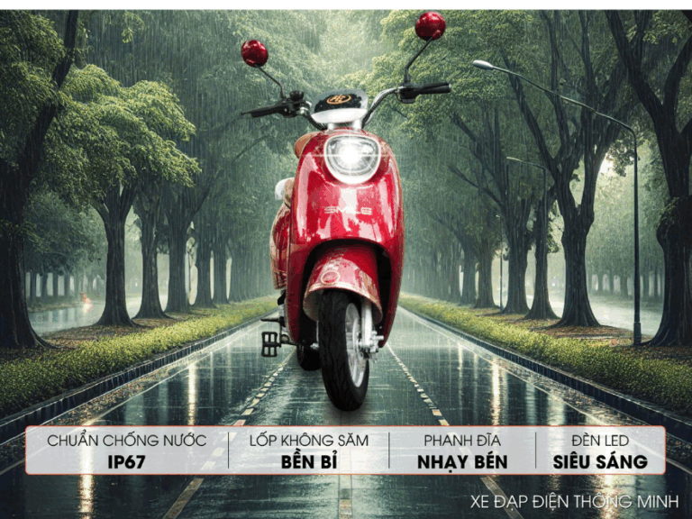 Tips bảo vệ xe điện mùa mưa
