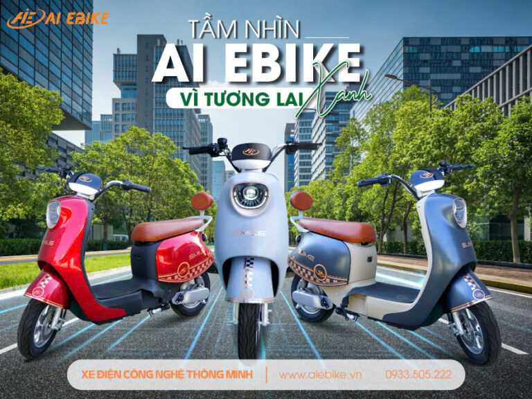 Tầm nhìn tương lai AI EBIKE hướng tới trong năm 2026 và những năm tới tiếp theo