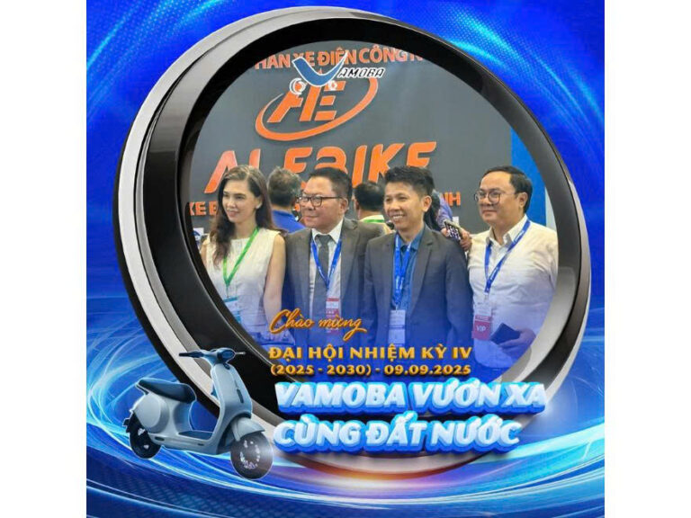 AI EBIKE Vinh Dự Tham Dự Đại Hội VAMOBA Nhiệm Kỳ IV