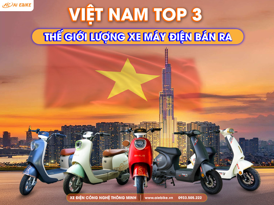 Việt Nam Bứt Phá: Đứng Thứ 3 Thế Giới Về Lượng Xe Máy Điện Bán Ra