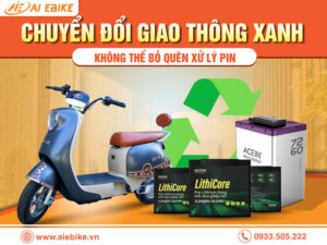 Chuyển đổi giao thông xanh: Không thể bỏ quên xử lý pin