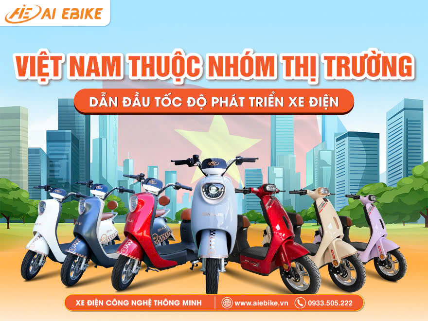 Việt Nam Thuộc Nhóm Thị Trường Dẫn Đầu Tốc Độ Phát Triển Xe Điện Toàn Cầu