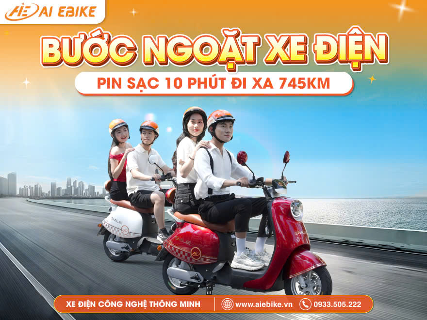 Công Nghệ Mới: Xe Điện Ra Mắt Pin Sạc 10 Phút Đi Xa 745 Km