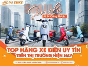 Top hãng xe điện uy tín hàng đầu trên thị trường hiện nay