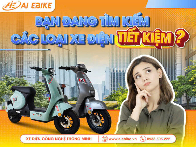 Bạn Đang Tìm Kiếm Các Loại Xe Đạp Điện Tiết Kiệm? Giải Pháp Kinh Tế Từ AI EBIKE