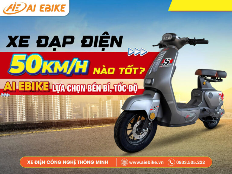 Xe đạp điện nào tốt? AI EBIKE lầ lựa chọn tốt