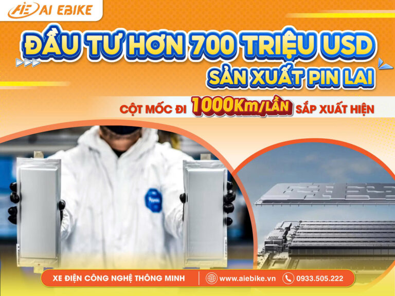 Đầu tư hơn 700 triệu USD sản xuất pin lai, cột mốc đi 1.000km/lần sạc sắp xuất hiện