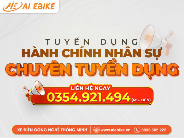 Tuyển dụng nhân sự tuyển dụng tháng 04/2026