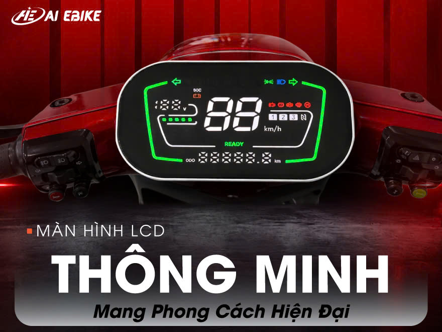 AIE MS1 Sport - Màn hình LCD hiển thị thông minh