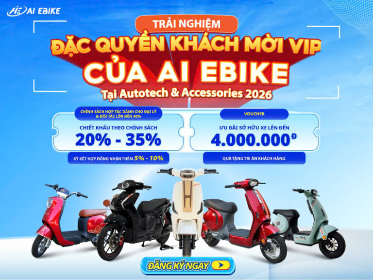 Ai EBike Chính Thức Tham Gia Autotech & Accessories 2026