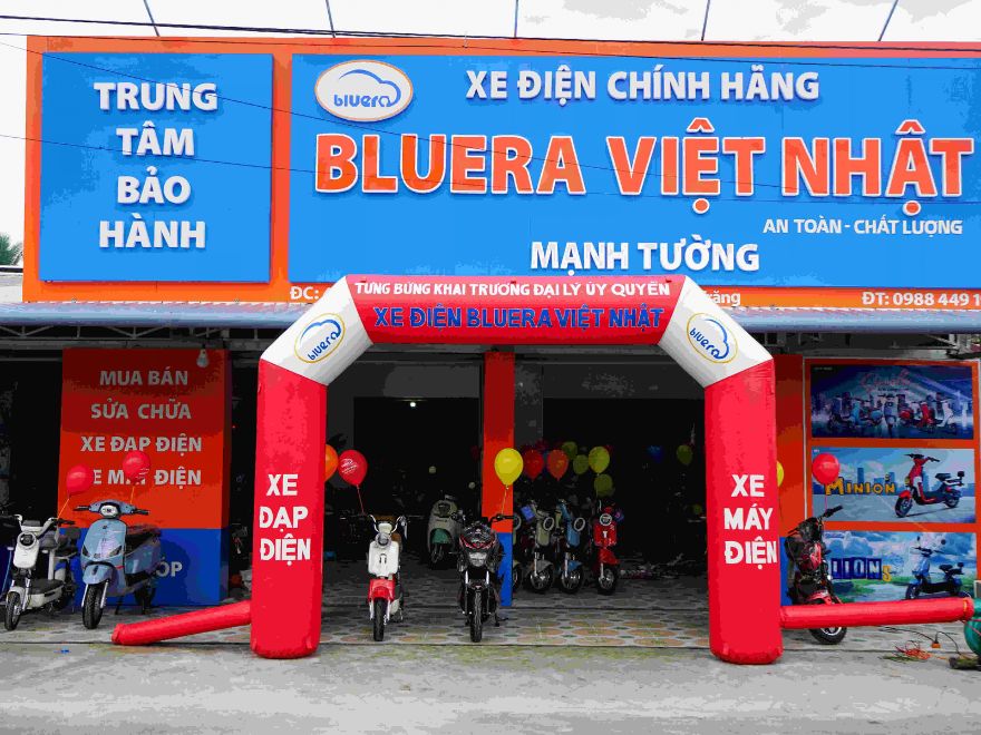 Cửa hàng xe đạp điện Bluera Việt Nhật