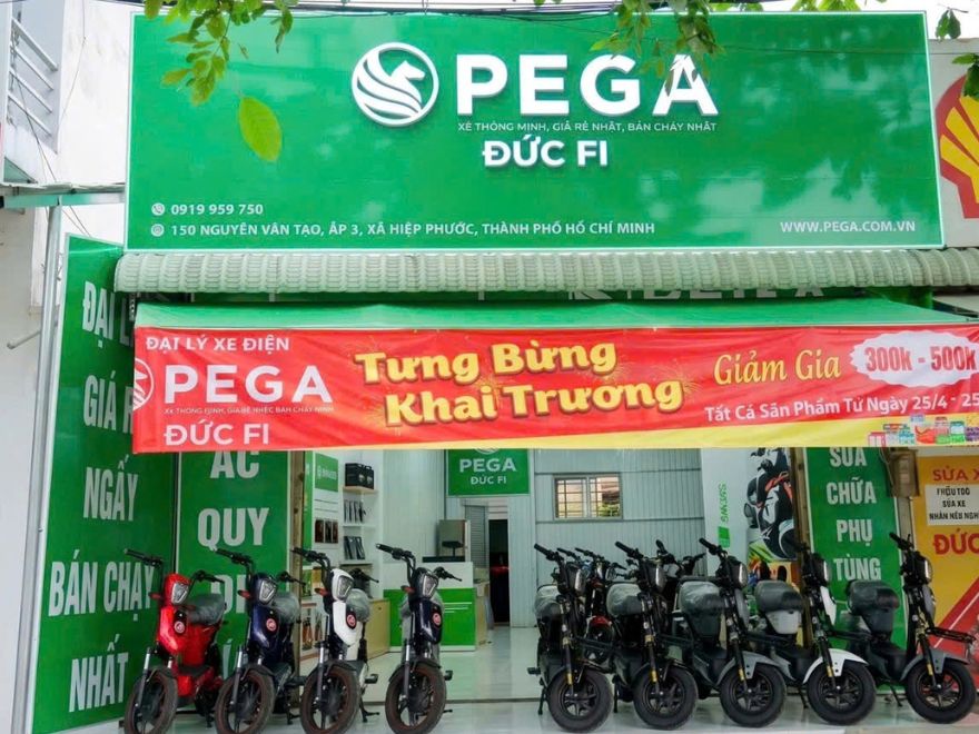 Cửa hàng xe điện Pega