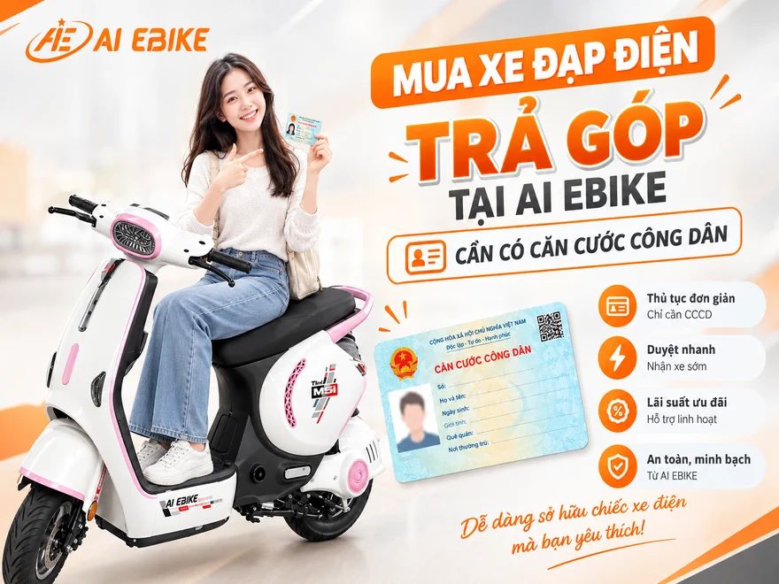 Điều kiện và giấy tờ cần chuẩn bị khi mua trả góp xe đạp điện
