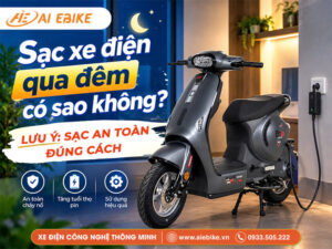 sạc xe điện qua đêm có sao không