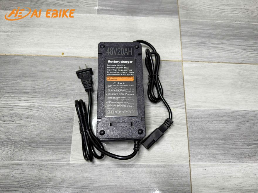 Sử dụng bộ sạc chính hãng đúng thông số với xe điện