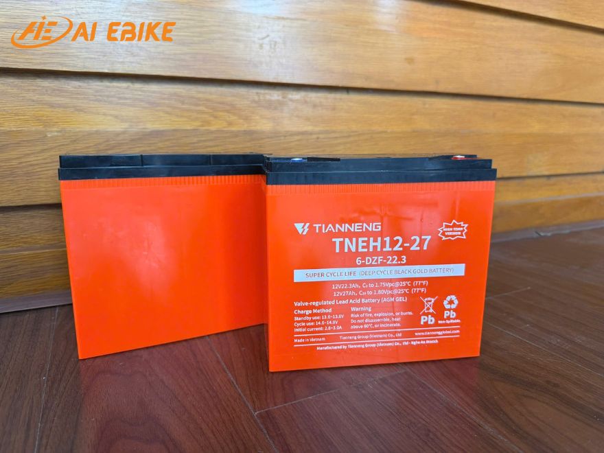 xe điện 5 bình điện áp 60V cho quãng đường đi từ 65 - 75 km