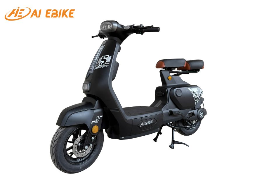 Xe đạp điện AIE M1 SPORT màu đen nhám