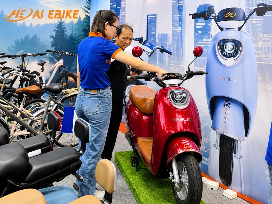 Xe đạp điện AIE SMILE không cần bằng lái
