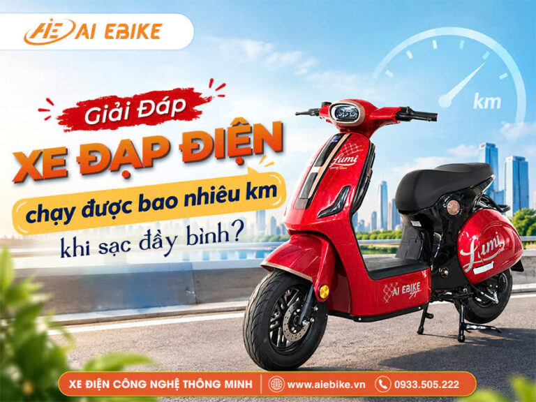 xe đạp điện chạy được bao nhiêu km