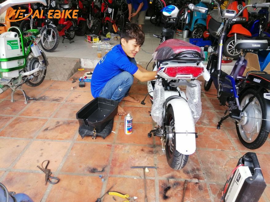 Xe đạp điện vặn ga chạy chậm nên sửa ở đâu
